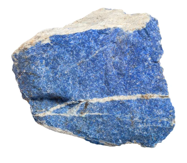 Lapis lazuli syrové drahokam — Stock fotografie