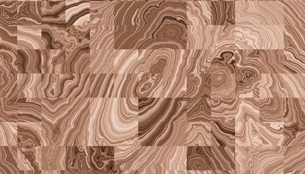 Anillos abstractos de madera rizada — Foto de Stock
