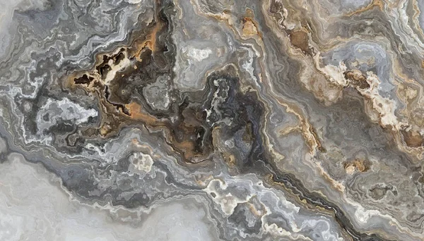Grey curly marble — Stock Photo, Image
