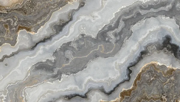 Grey curly marble — Stock Photo, Image