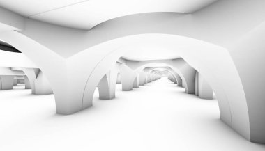 mimari soyut 3d render