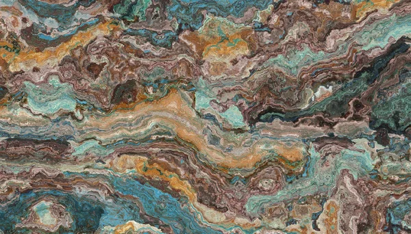 Textura de pedra preciosa crua turquesa — Fotografia de Stock