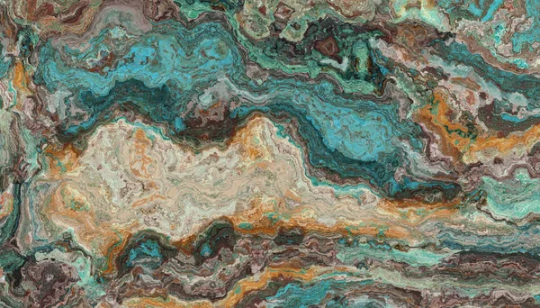 Textura de pedra preciosa crua turquesa — Fotografia de Stock