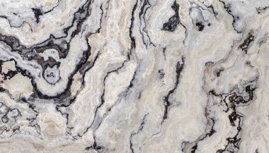 Beyaz kıvırcık mermer