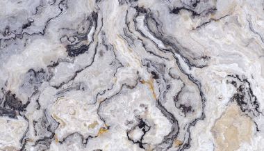 Beyaz kıvırcık mermer