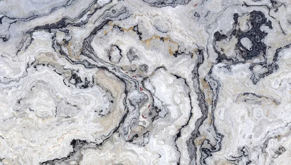 Vit lockigt marmor — Stockfoto