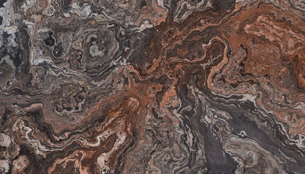 Brown Vein Marble Stone — Stock Photo, Image