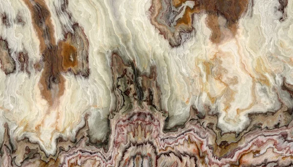卷玛瑙大理石瓷砖纹理 — 图库照片