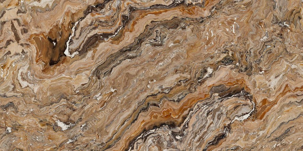 Patrón abstracto Honey Onyx. Textura y fondo. ilustración de mármol