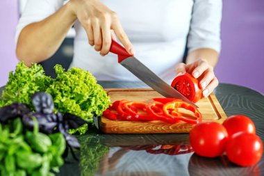 Metresi Dilimleyiciler sebze mutfakta. H bir kavramdır