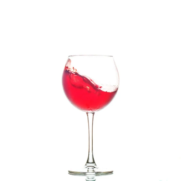 Egy pohár finom vörösbort. A koncepció az alkoholtartalmú italok — Stock Fotó