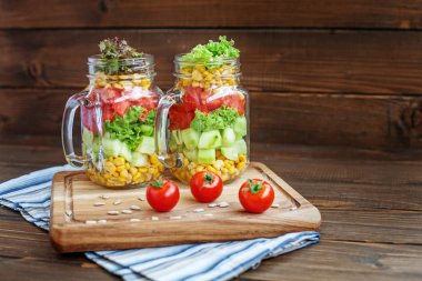 Sebze salatası. Sağlıklı yemek, yemek diyet, Detoks, temiz 