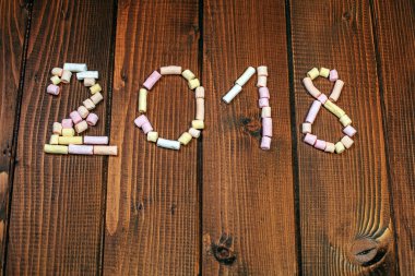 Hatmi gelen Yazıt 2018. Neşeli Noel kavramı