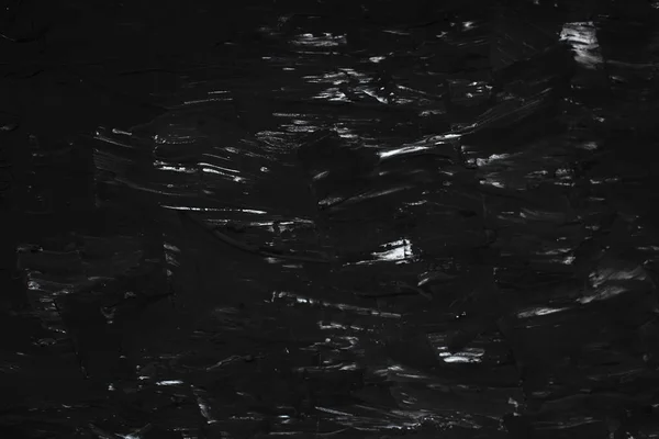 Черный декоративный фон. Текстура шпаклевка и бетон . — стоковое фото