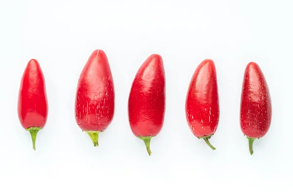 Pimienta roja fresca Jalapeño — Foto de Stock