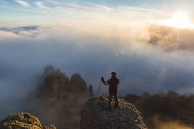 tırmanıcı yüksek dağlarda 