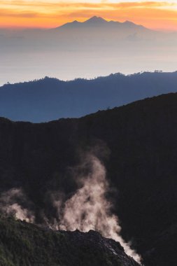 Batur - Bali, Endonezya mount