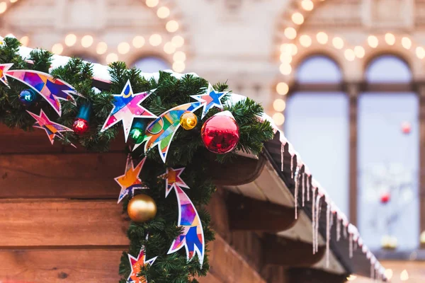 Feira da Cidade de Natal em Moscou — Fotografia de Stock