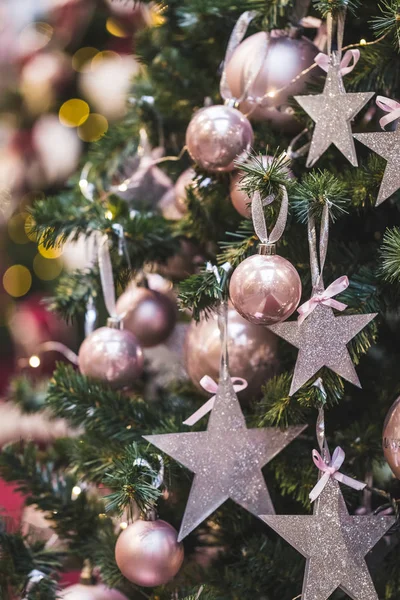 Decoratie van de kerst boom ik — Stockfoto