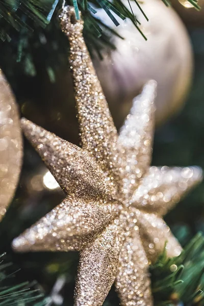 Decoratie van de kerstboom — Stockfoto