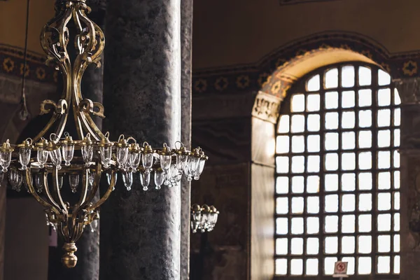 Interior of the Hagia Sophia in Istanbul — Stock Photo, Image