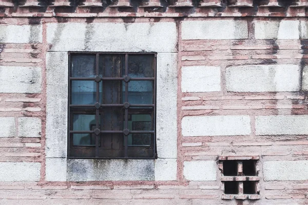 Beautiful stone and bricks facades — Stock Photo, Image