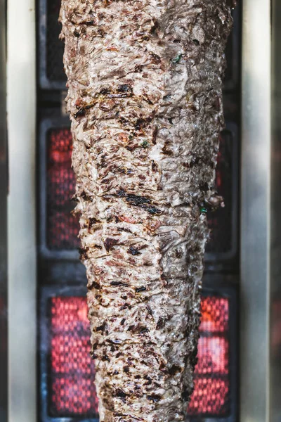 Bbq meat for turkish doner kebab — Stock Photo, Image