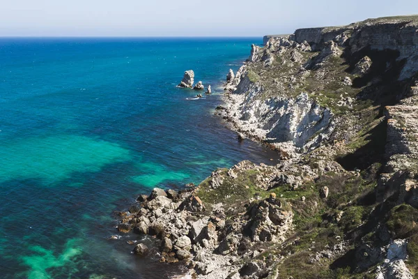 Küste Dschangul auf der Krim. — Stockfoto