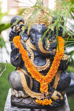 Ganesha Bali Ubud bahçesinde. 