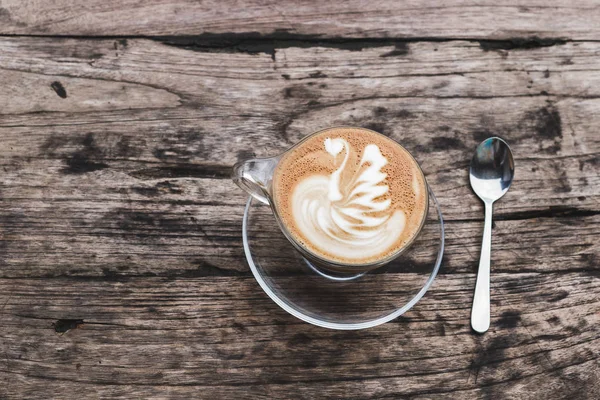 Cup of aroma cappuccino — Stock Photo, Image