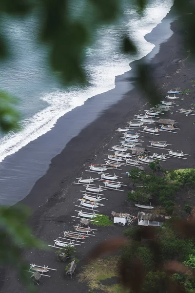 Bali fishing boats — Stock Photo, Image