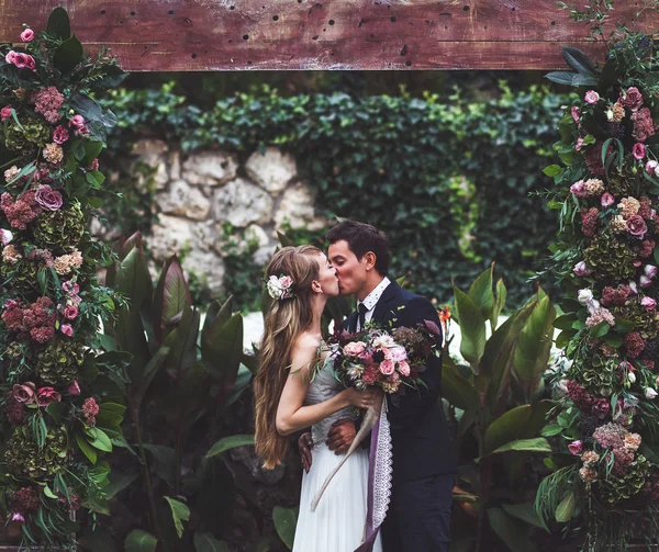 Cérémonie de mariage incroyable — Photo