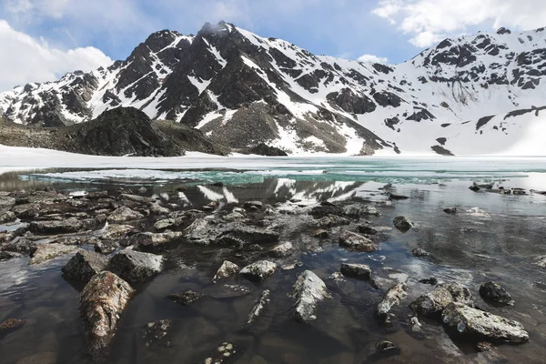 Lake Syltrankel ve su yansıma 