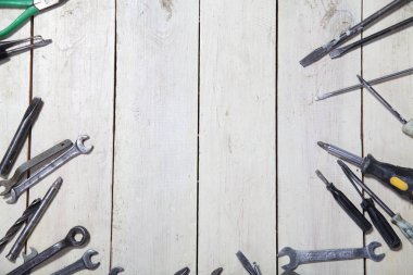 tamir için inşaat araçları çekiç tornavida