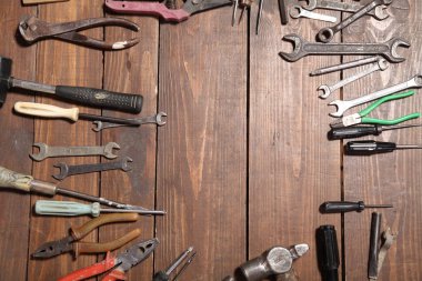 araçları onarım bıçaklar için anahtarları kerpeten çekiç