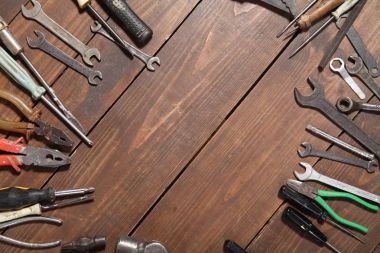 araçları onarım bıçaklar için anahtarları kerpeten çekiç