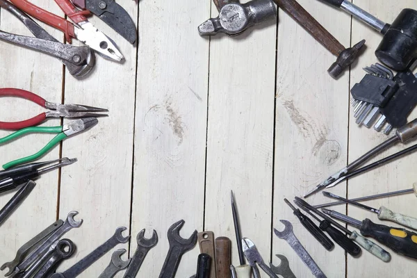 construction tools for repair hammers screwdriver