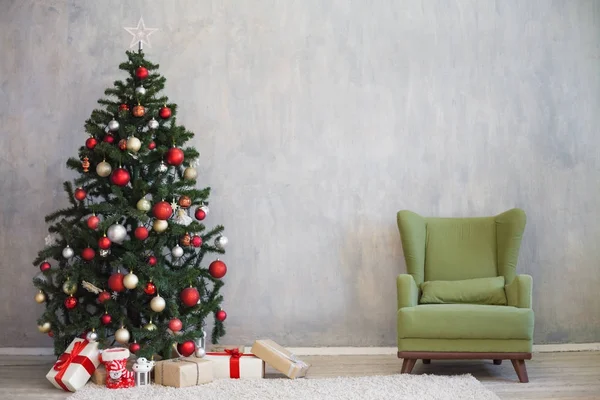 För jul med presenter inredning till jul — Stockfoto