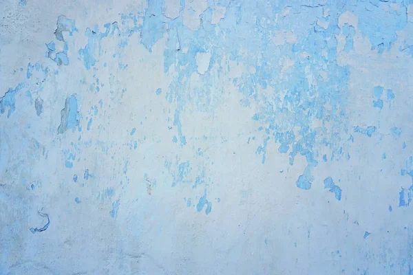 背景構造の異なる色合いの青い壁 — ストック写真