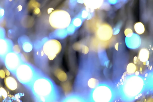 Garland lights Bokeh textur olika bakgrundsfärger — Stockfoto