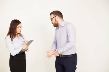 Koçluk görev patron ve kadın