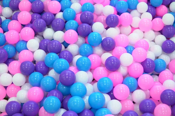 Lots of multicolored round balls texture background — Stock Photo, Image