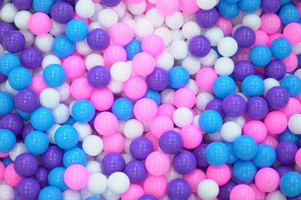 Un sacco di multicolore rotondo palle texture sfondo — Foto Stock
