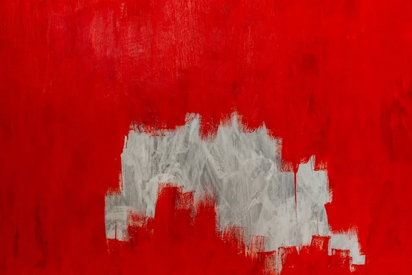 Pintura vermelho cinza fundo estrutura pintado parede — Fotografia de Stock