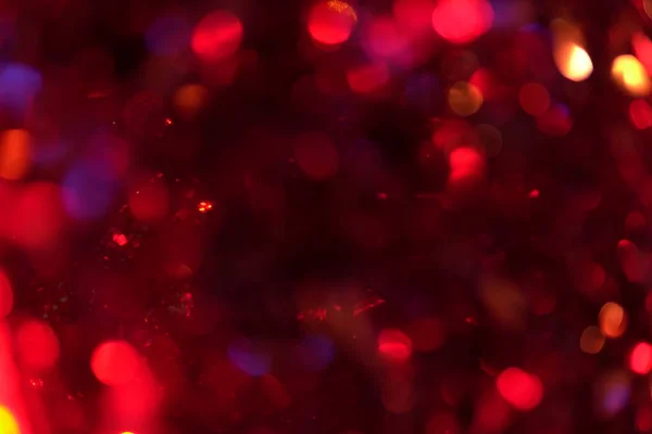 クリスマスサイドライトは新年の休日の冬をガーランド — ストック写真