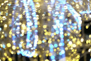 Işıklar Noel 'de Noel' de süslenir