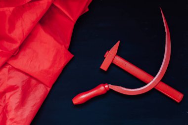 Kızıl orak ve çekiç komünizm Rusya Devrimi