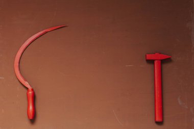 Kızıl orak ve çekiç komünizm Rusya Devrimi