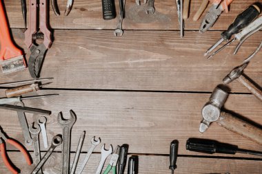 araçları onarım bıçaklar için anahtarları kerpeten çekiç