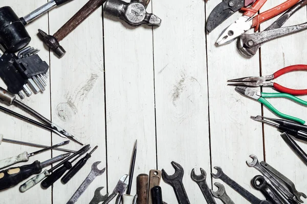 tools for repair hammers screwdriver drill keys